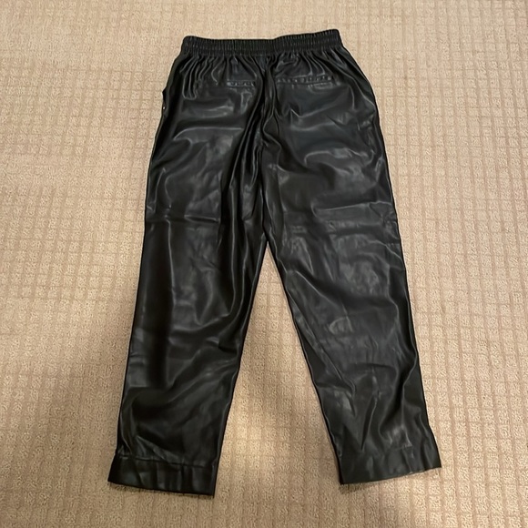 A New Day Black Faux Leather pants - Picture 3 of 3